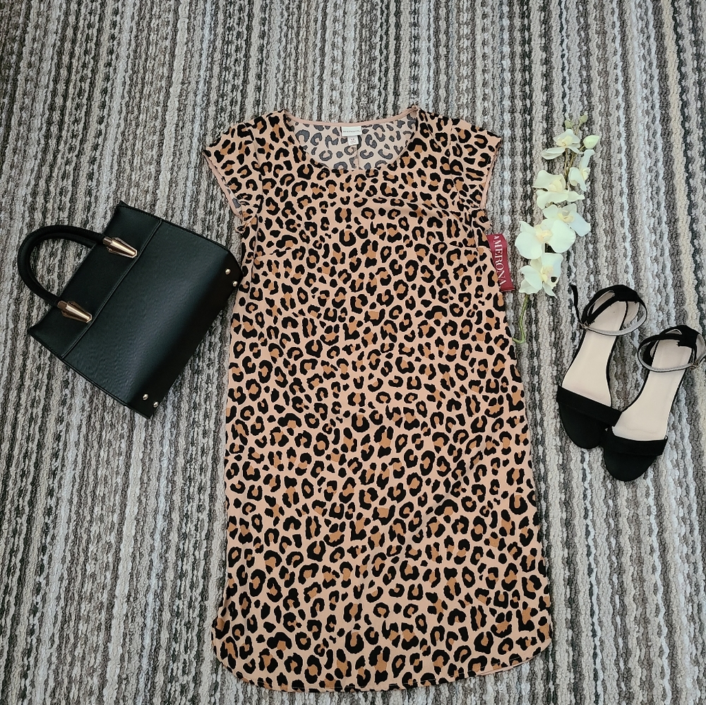 Merona Leopard Print Dress
